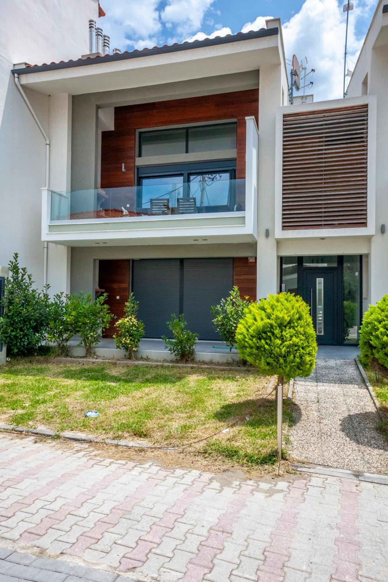 Aleksia Seaside Deluxe Apartment Пефкохори Экстерьер фото