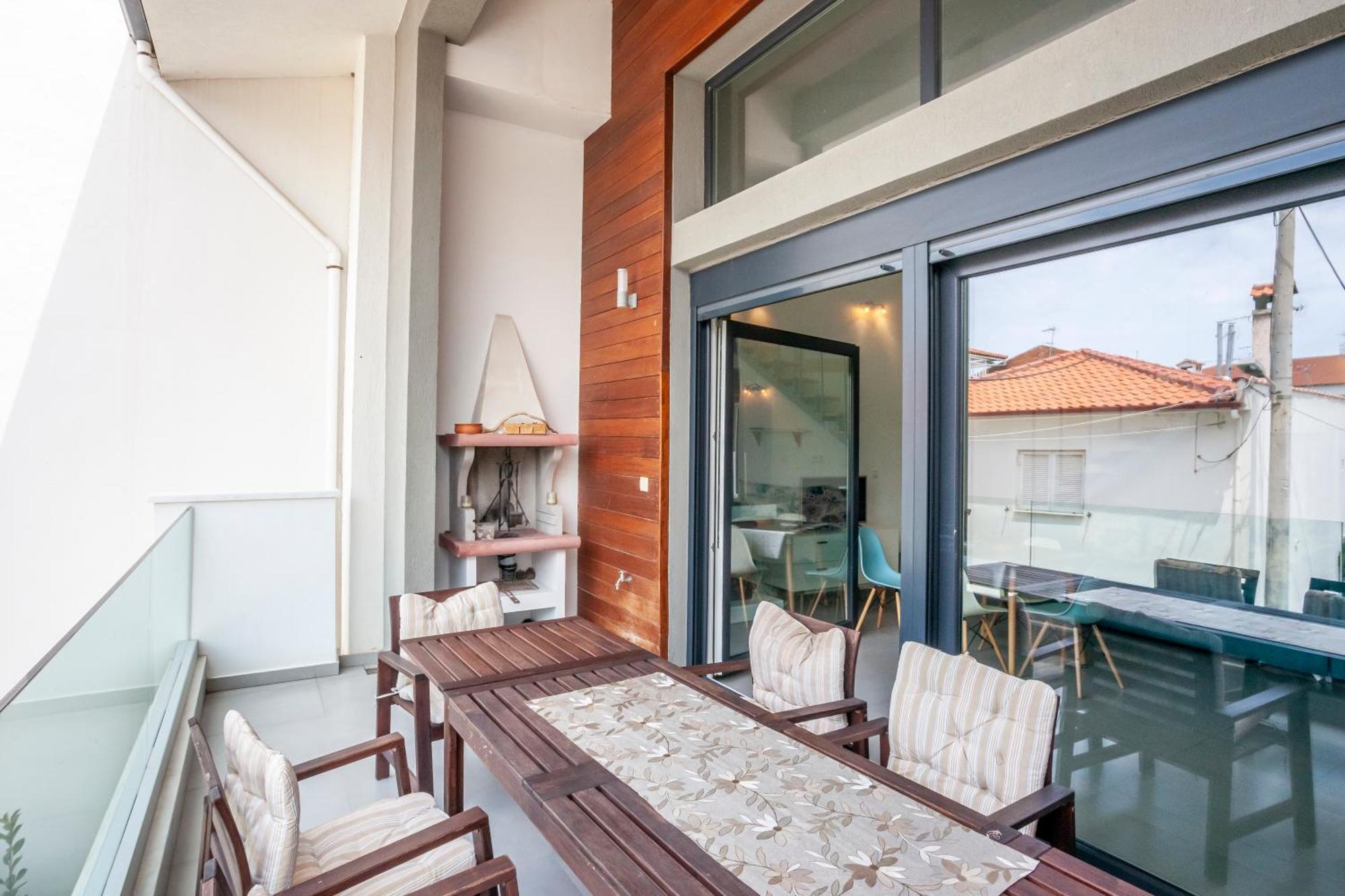 Aleksia Seaside Deluxe Apartment Пефкохори Экстерьер фото